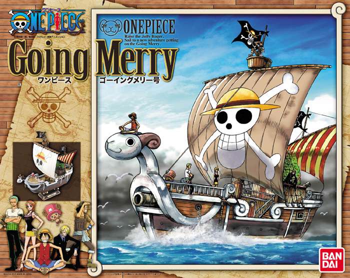 ONE PIECE GOING MERRY MODEL KIT 30CM