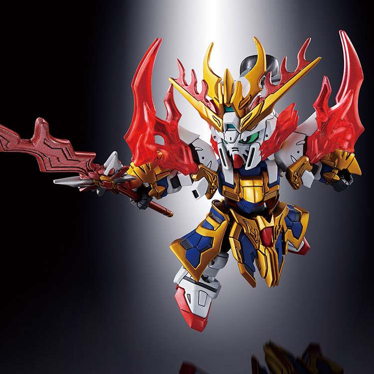 SD THREE KINGDOMS ZHANG FEI GOD GUNDAM