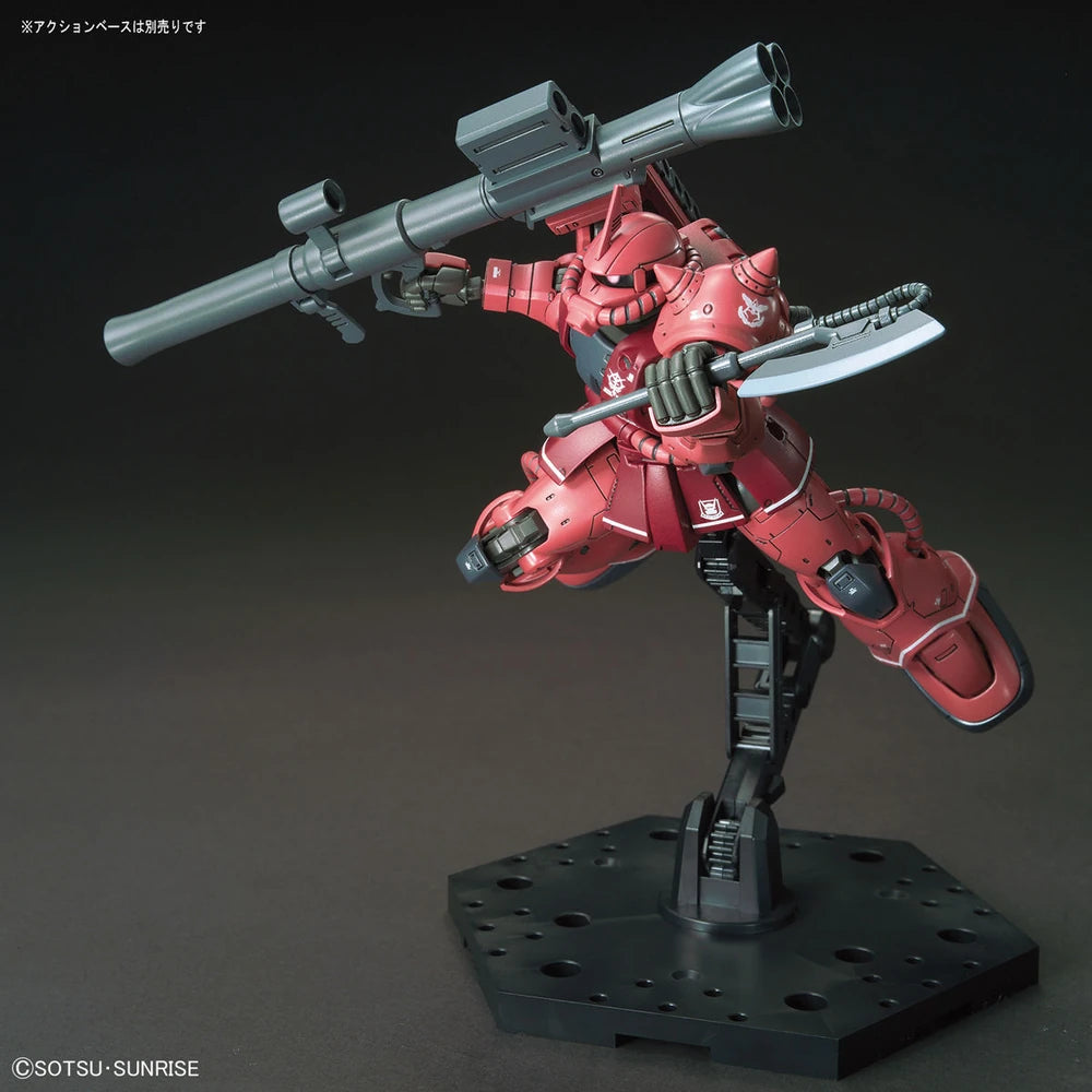 HG Origin MS-06S ZAKU II (Red Comet Ver.)