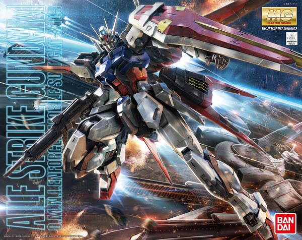 MG GAT-X105+AQM/E-X01 AILE STRIKE GUNDAM (Ver. RM)