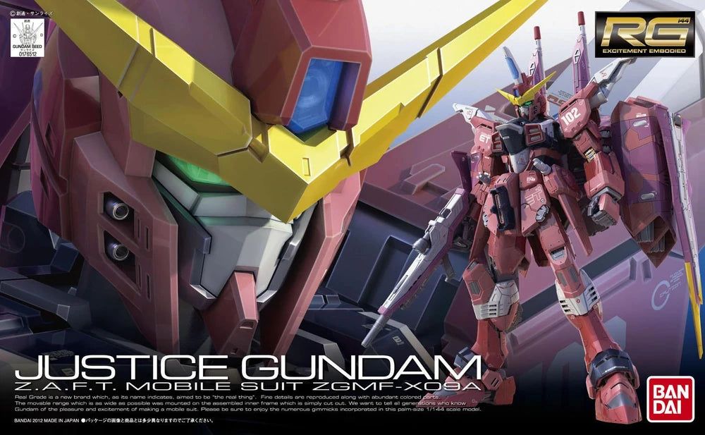 RG ZGMF-X09A JUSTICE GUNDAM