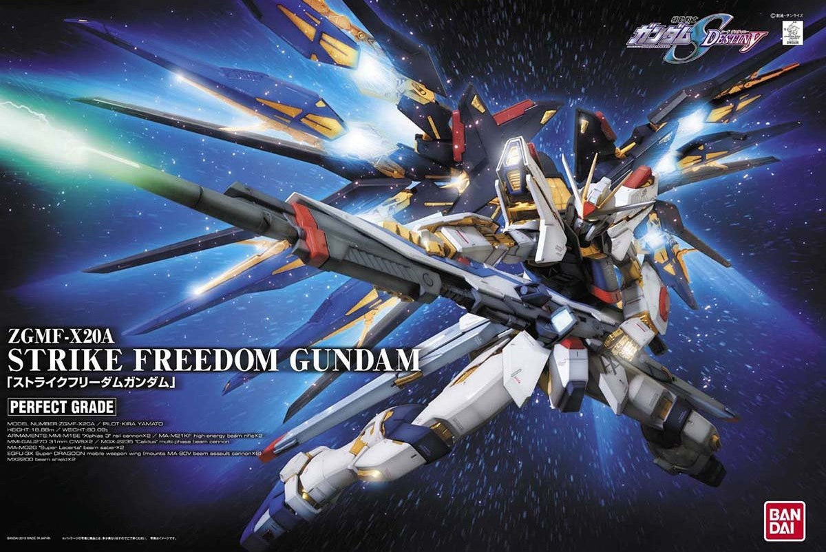 PG ZGMF-X20A STRIKE FREEDOM GUNDAM