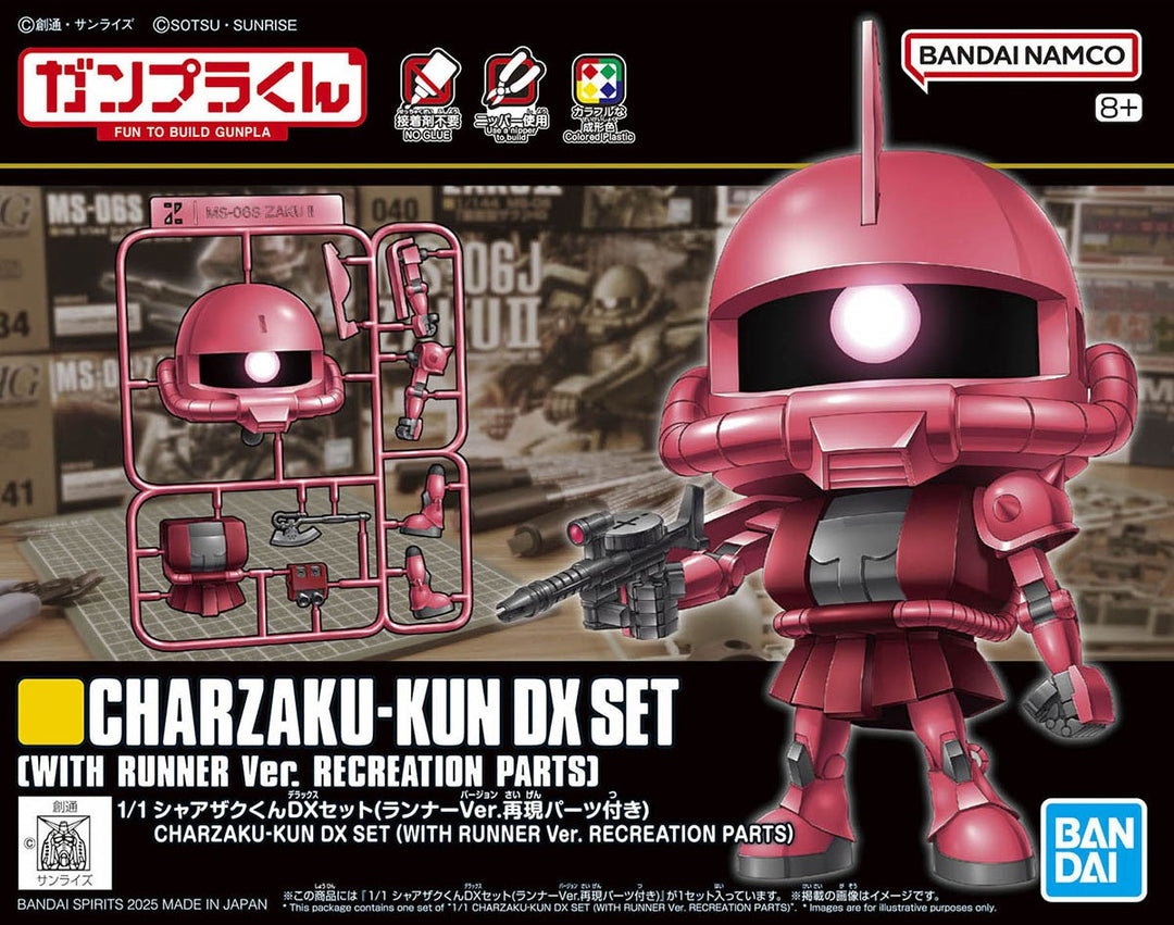 1/1 CHARZAKU-KUN DX SET (con Runner)