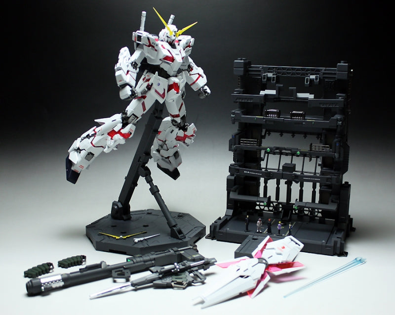MG RX-0 UNICORN GUNDAM SCREEN IMAGE SPECIAL (HG Color + MS Cage)