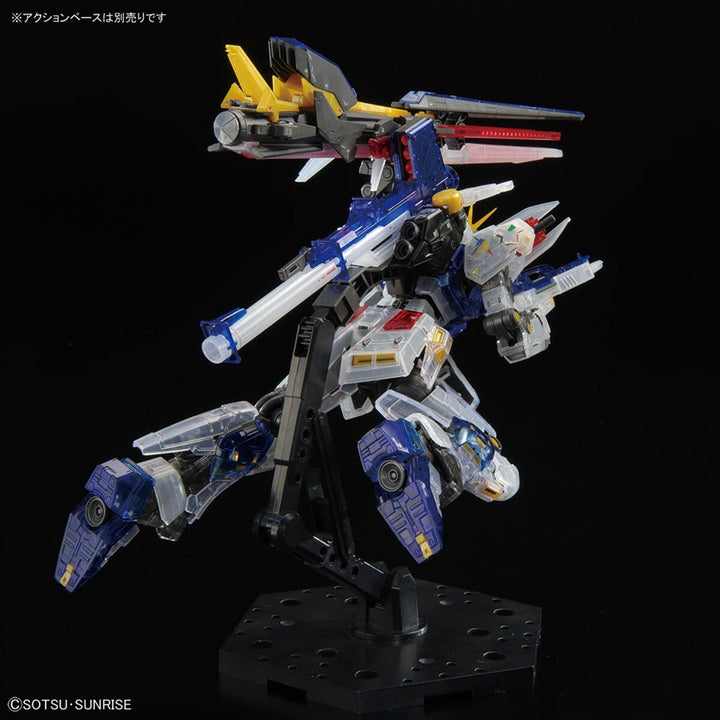 THE GUNDAM BASE LIMITED RG RX-93ff NU GUNDAM [CLEAR COLOR] [SIDE-F FUKUOKA LIMITED]