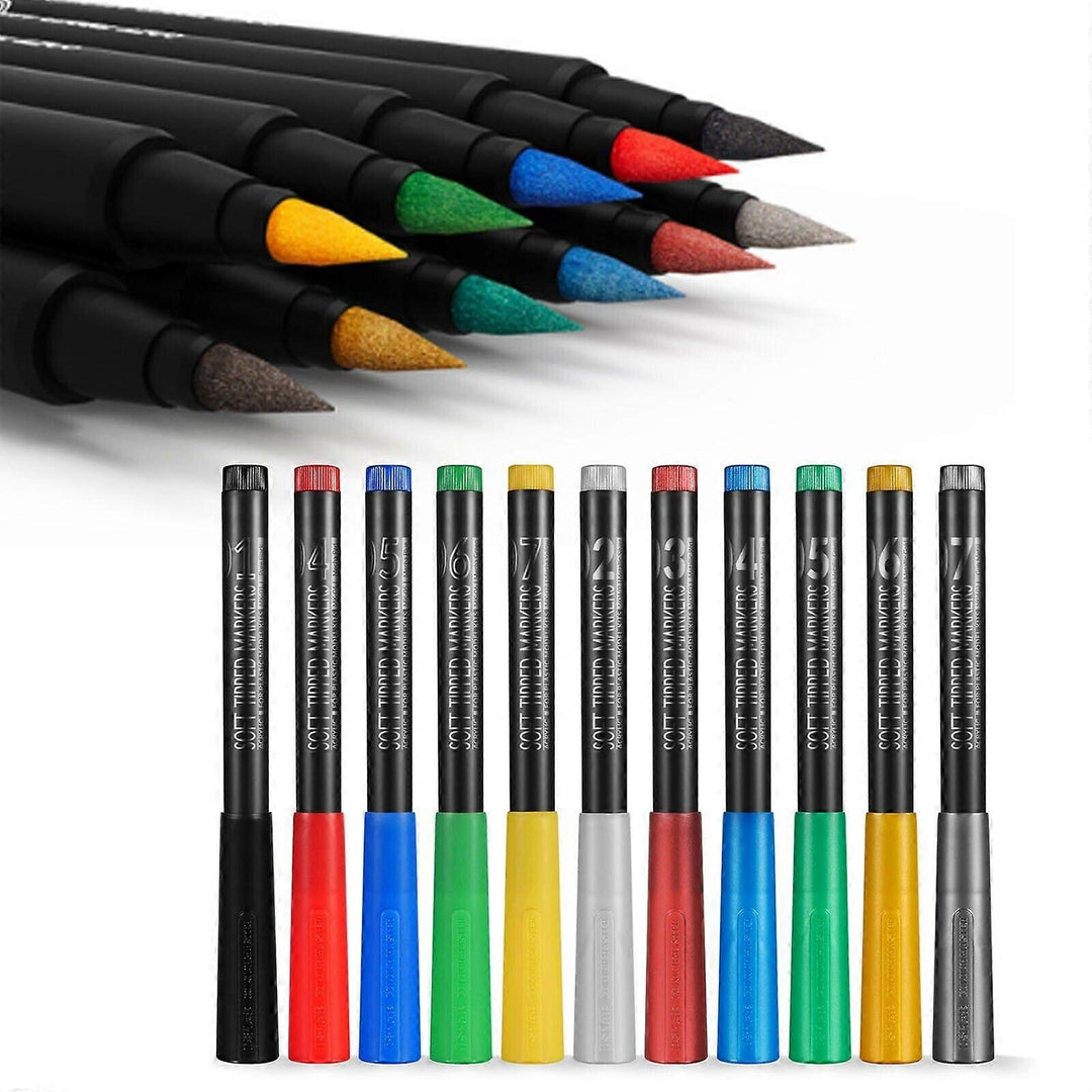 DSPIAE MKM-SERIES Wasserbasierte Metallic Brush-Marker