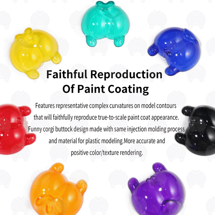 DSPIAE PLD-SERIES "Corgi Popo" Farbtest-Muster