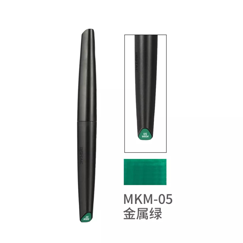 DSPIAE MKM-SERIES Wasserbasierte Metallic Brush-Marker