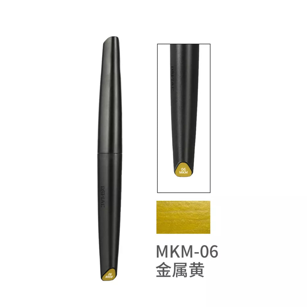 DSPIAE MKM-SERIES Wasserbasierte Metallic Brush-Marker
