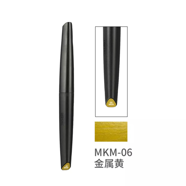 DSPIAE MKM-SERIES Wasserbasierte Metallic Brush-Marker