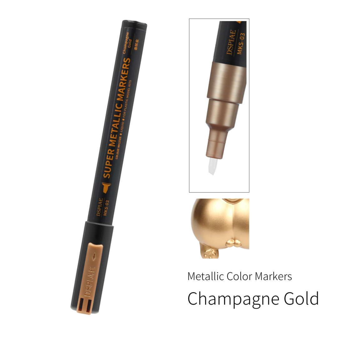 DSPIAE MKS-SERIES Ölbasierte Super Metallic Color Marker