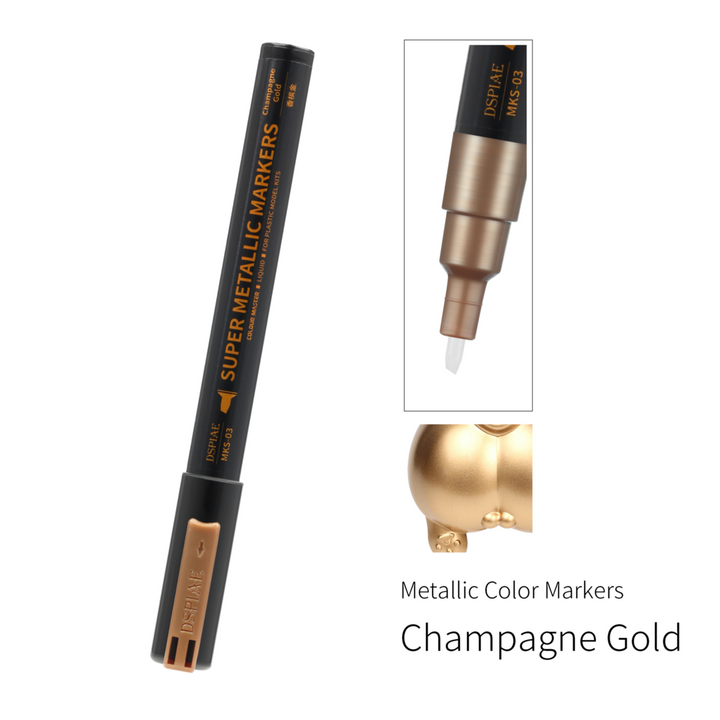 DSPIAE MKS-SERIES Ölbasierte Super Metallic Color Marker