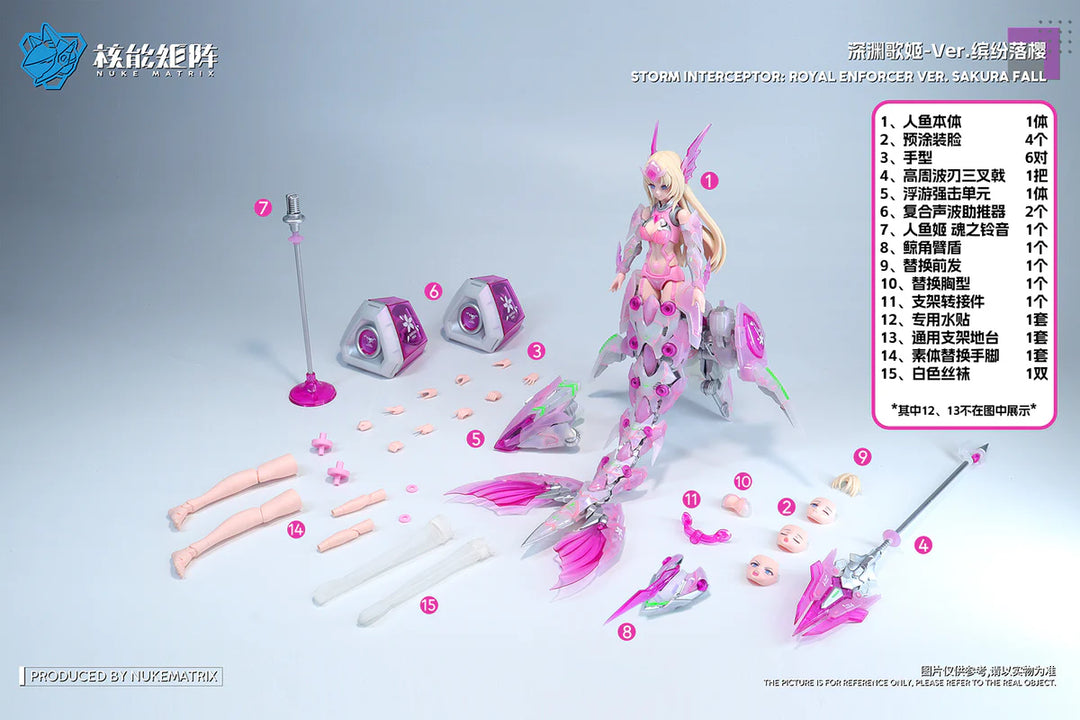 NUKE MATRIX CYBER FOREST TANYA CHARYBDIS S.I.R.E.N. (Sakura Fall Ver.)