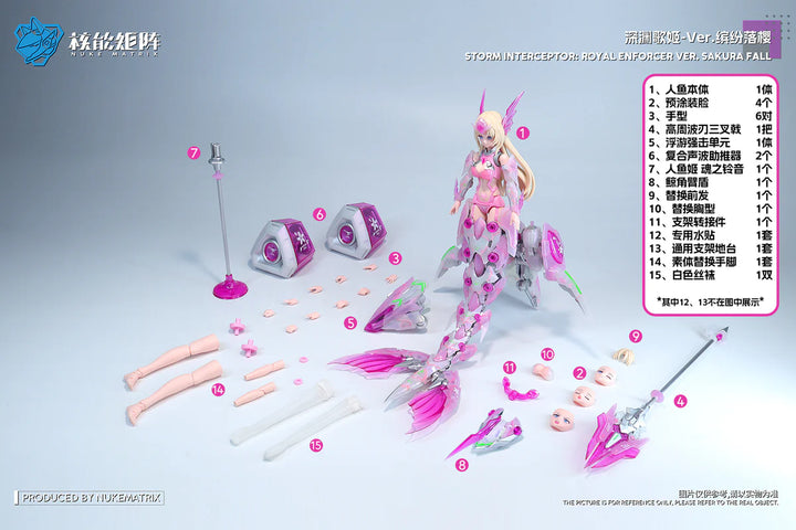 NUKE MATRIX CYBER FOREST TANYA CHARYBDIS S.I.R.E.N. (Sakura Fall Ver.)