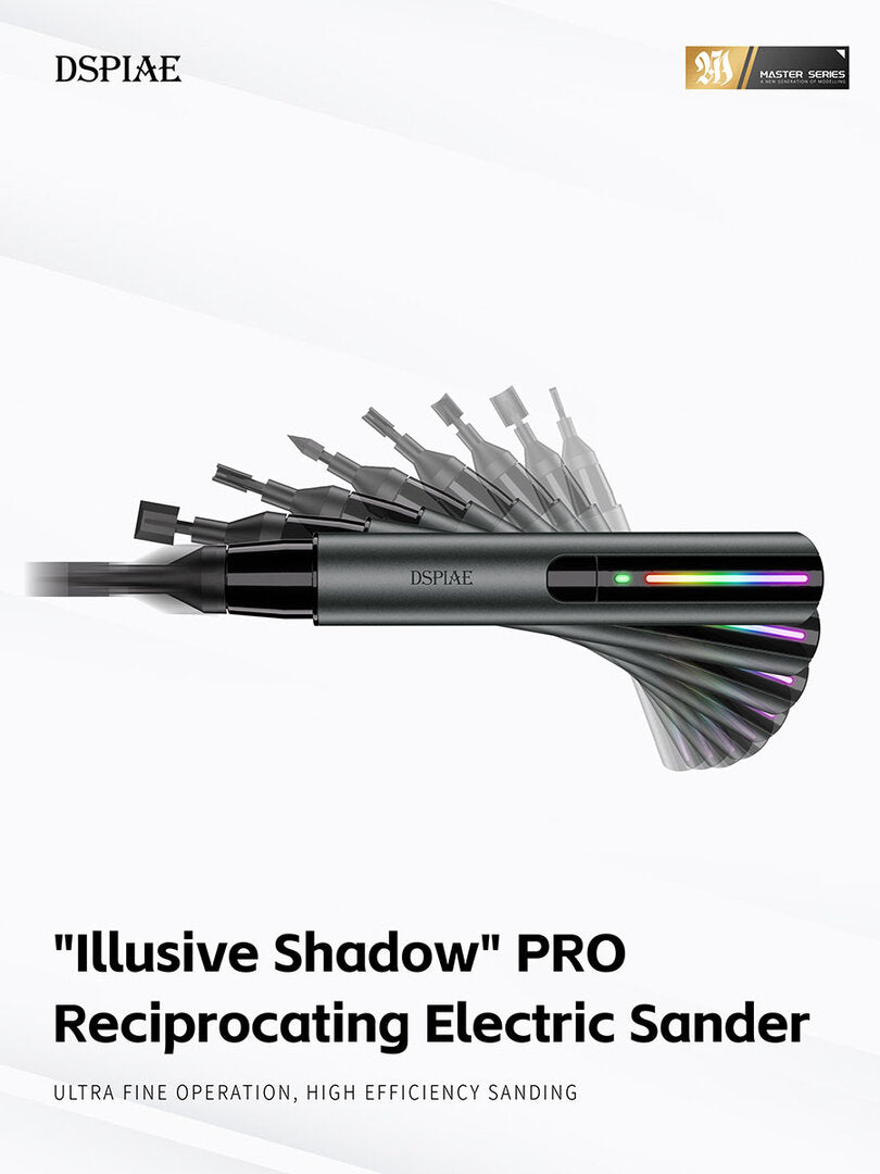 DSPIAE ES-A PRO Electric Sander Set (Illusive Shadow Edition)