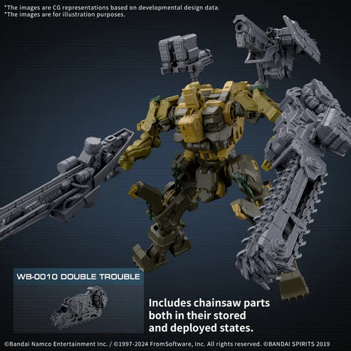 30MM ARMORED CORE VI RaD CC-3000 WRECKER MILK TOOTH