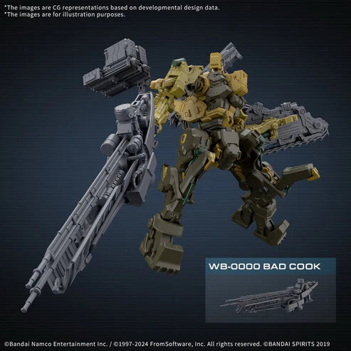 30MM ARMORED CORE VI RaD CC-3000 WRECKER MILK TOOTH