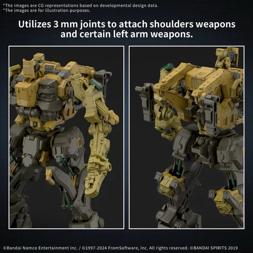 30MM ARMORED CORE VI RaD CC-3000 WRECKER MILK TOOTH