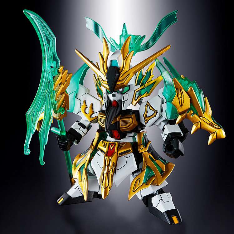 SD THREE KINGDOMS GUAN YU YUN CHANG NU GUNDAM