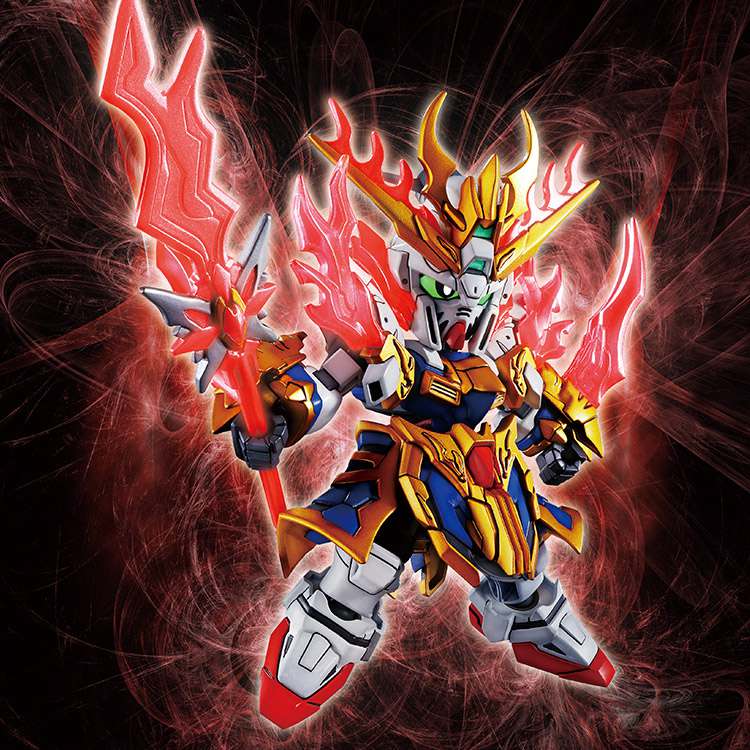 SD THREE KINGDOMS ZHANG FEI GOD GUNDAM