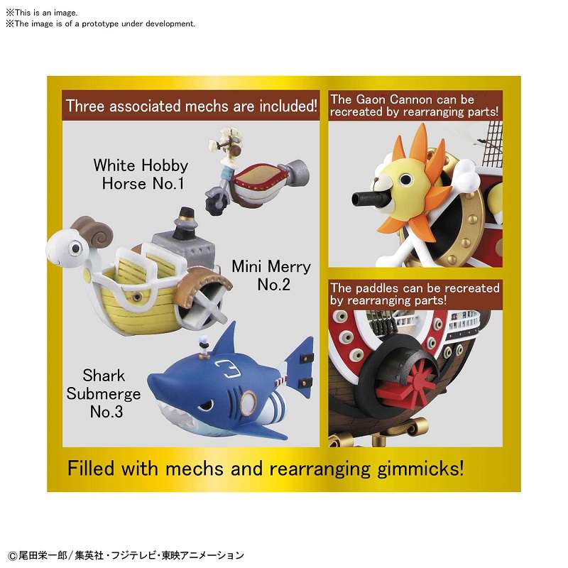 ONE PIECE THOUSAND SUNNY (LAND OF WANO VER.) 30CM