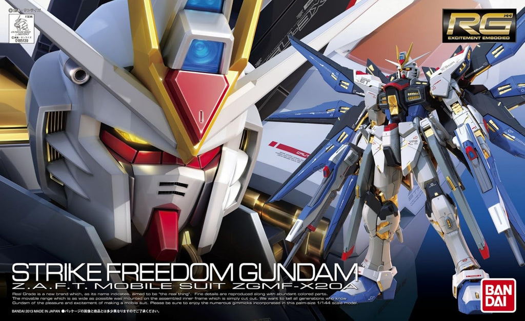 RG ZGMF-X20A STRIKE FREEDOM GUNDAM