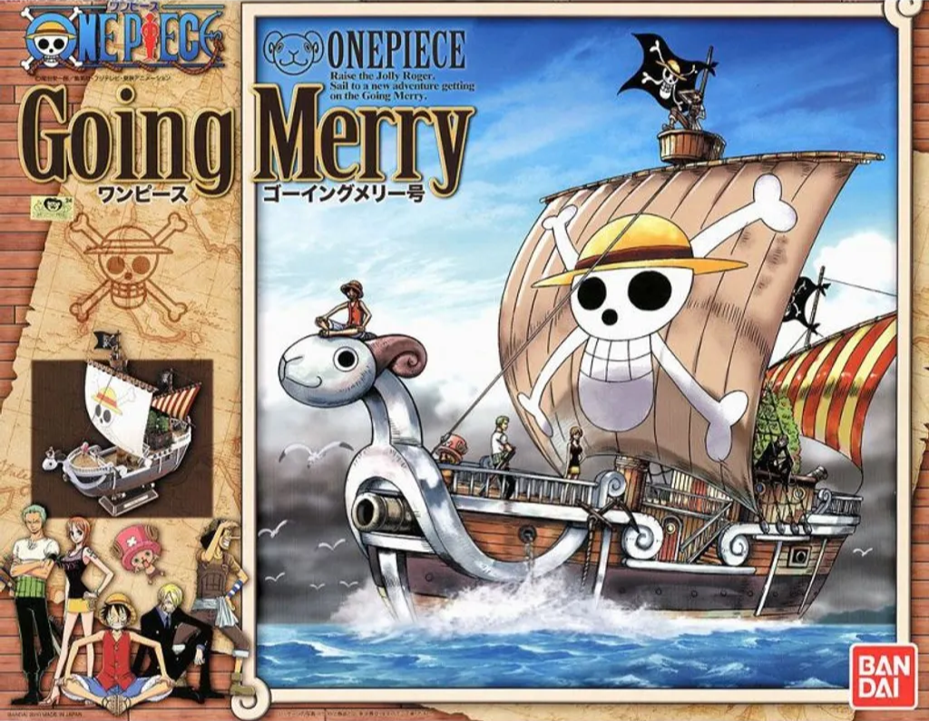 ONE PIECE GOING MERRY MODEL KIT 30CM