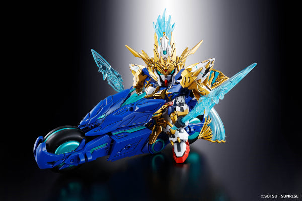 SD THREE KINGDOMS ZHAO YUN 00 GUNDAM & BLUE DRAGON