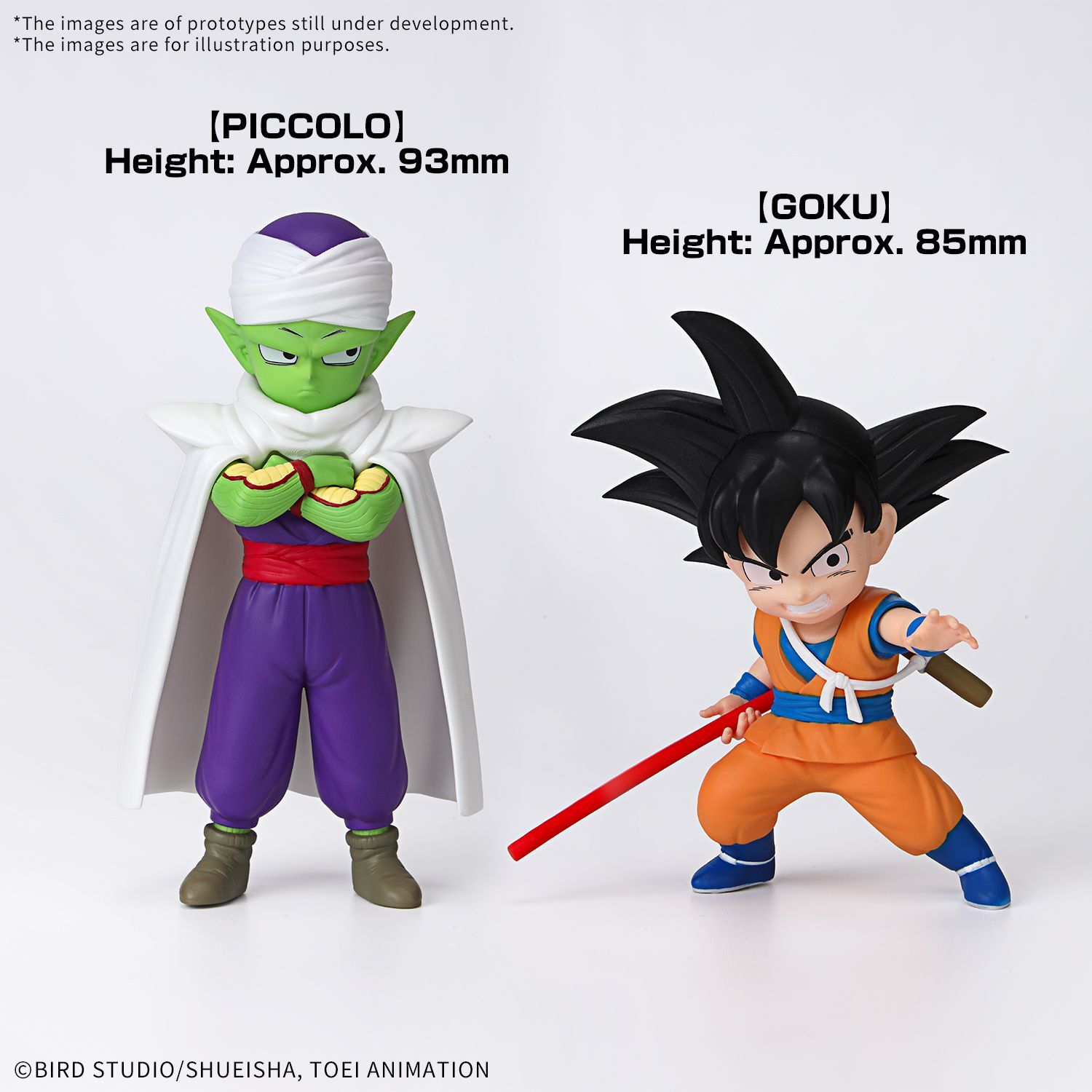 DRAGON BALL DAIMA SON GOKU & PICCOLO (MINI)
