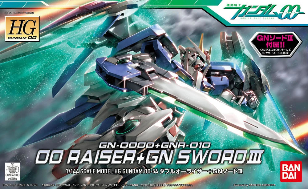 HG 00 Raiser + GN Sword III