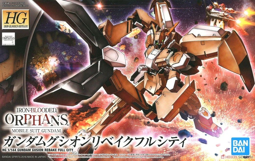 HG ASW-G-11 GUNDAM GUSION REBAKE FULL CITY
