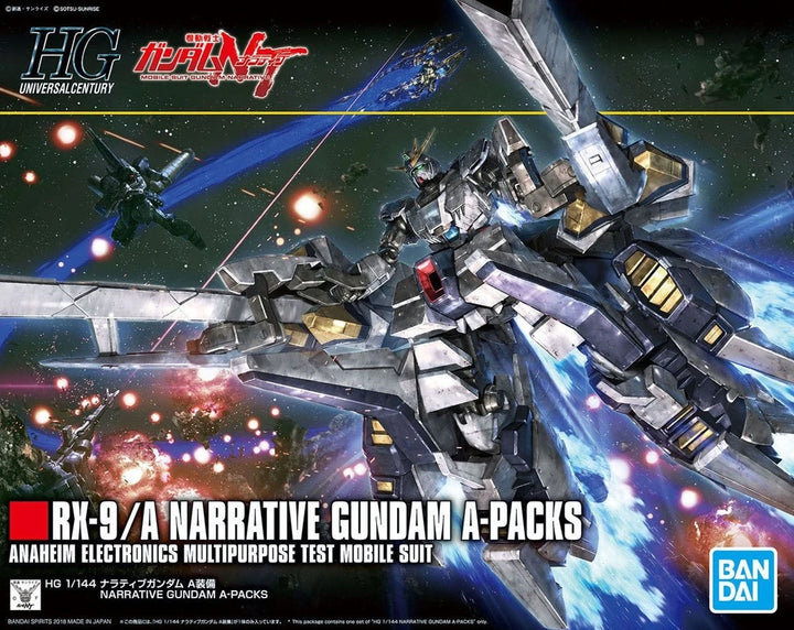 HG RX-9/A NARRATIVE GUNDAM A-PACKS