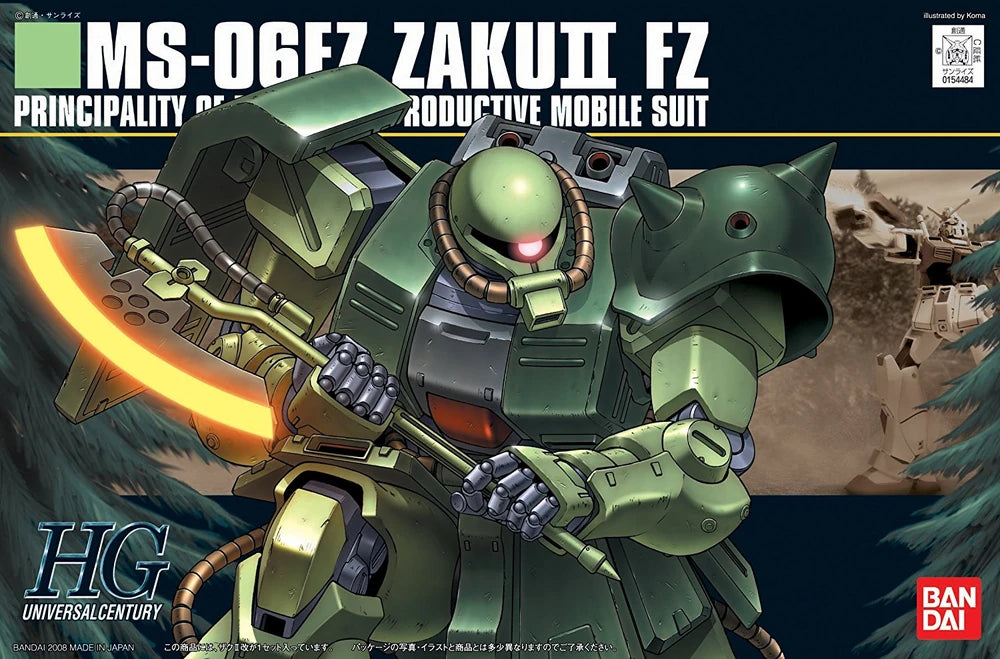 HG MS-06FZ ZAKU II KAI