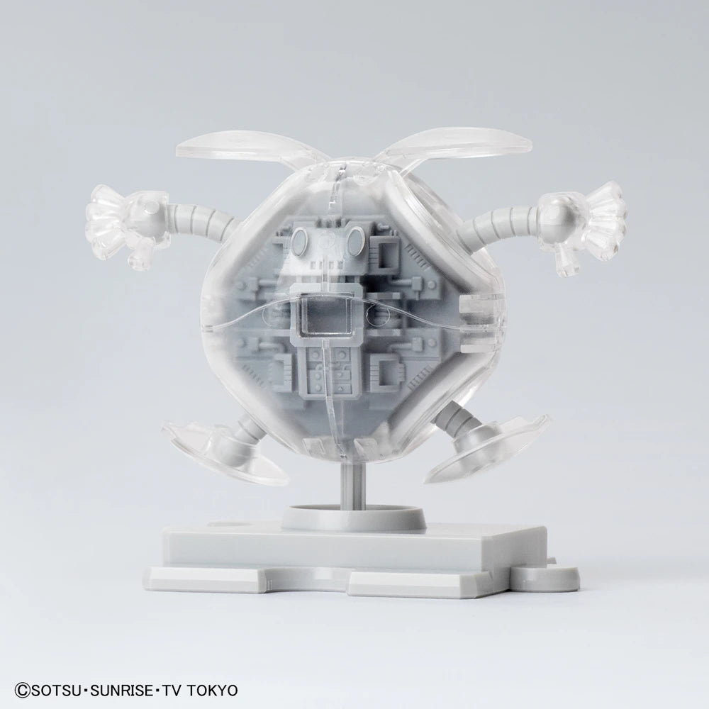 THE GUNDAM BASE LIMITED HAROPLA HARO [PAINTING MODEL] CLEAR & WHITE