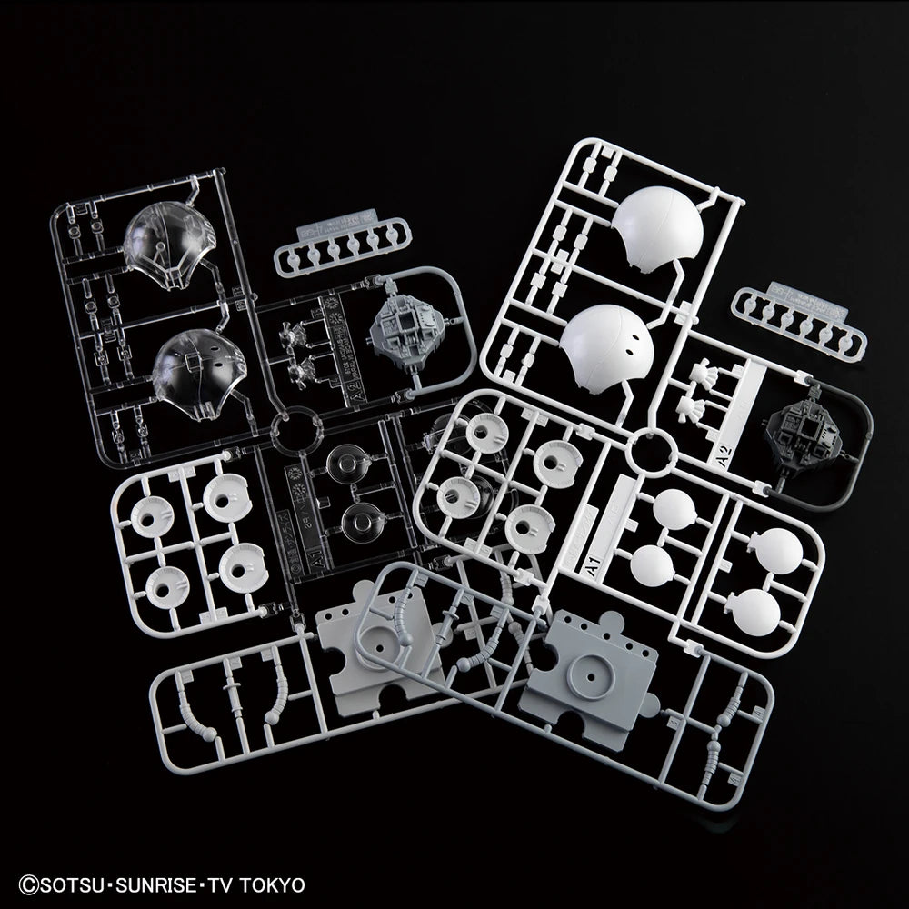 THE GUNDAM BASE LIMITED HAROPLA HARO [PAINTING MODEL] CLEAR & WHITE