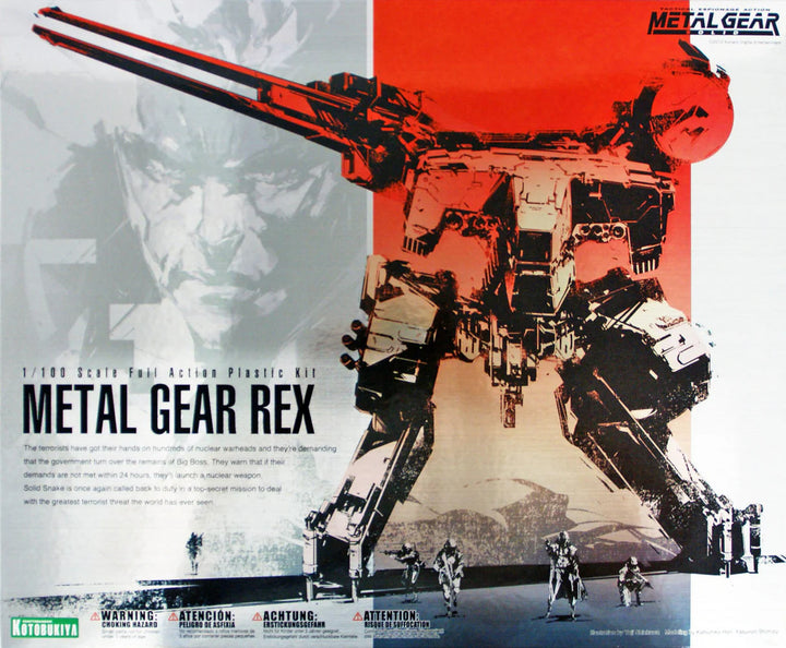 METAL GEAR SOLID – Metal Gear REX (1/100)