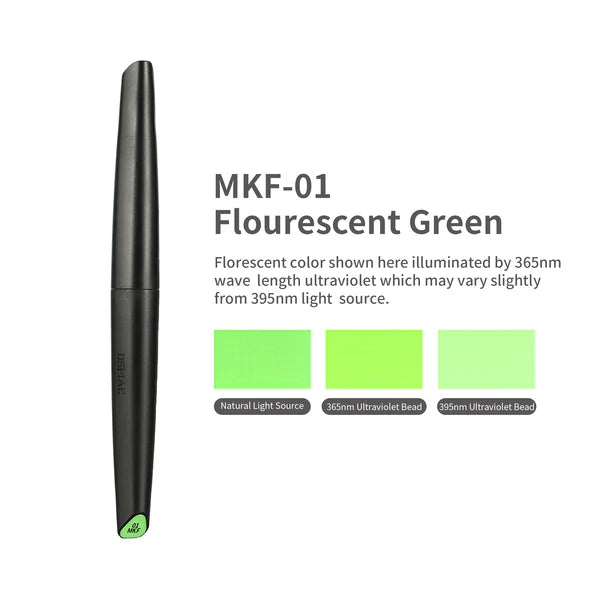 DSPIAE MKF SERIES Wasserbasierte Fluoreszenz Brush-Marker