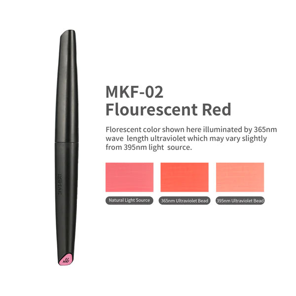 DSPIAE MKF SERIES Wasserbasierte Fluoreszenz Brush-Marker