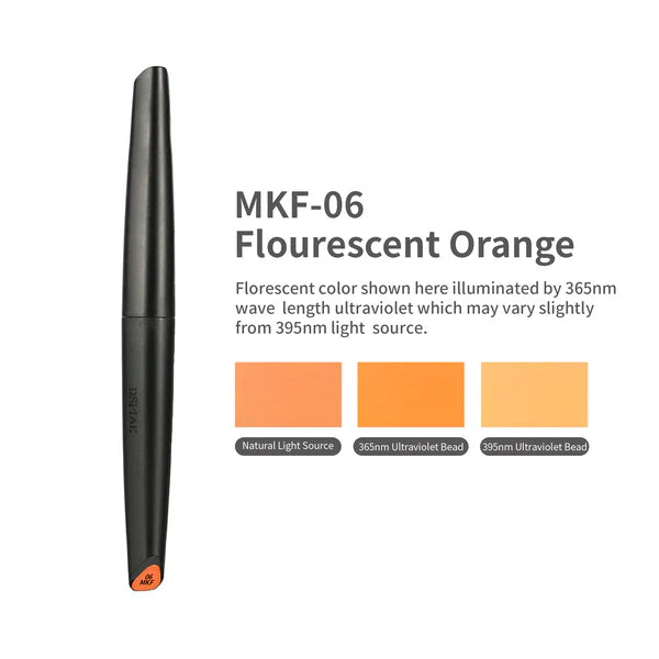 DSPIAE MKF SERIES Wasserbasierte Fluoreszenz Brush-Marker