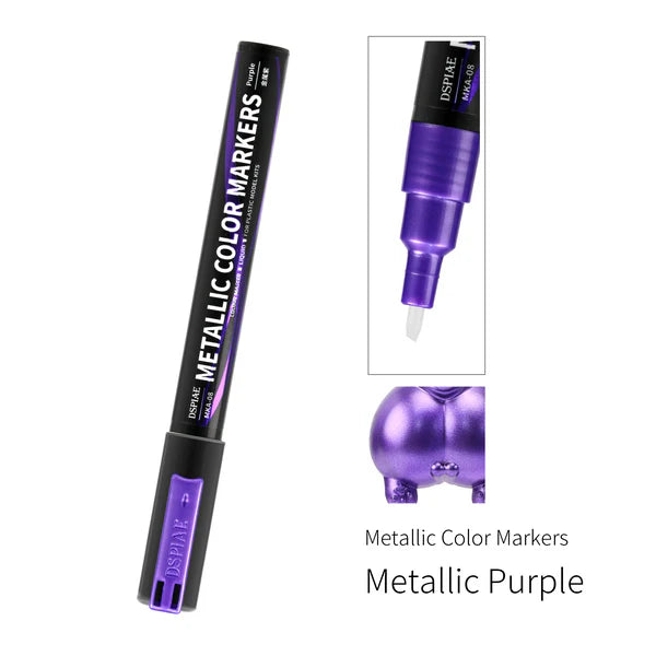 DSPIAE MKA-SERIES Ölbasierte Super Metallic Color Marker