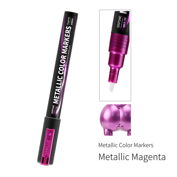DSPIAE MKA-SERIES Ölbasierte Super Metallic Color Marker