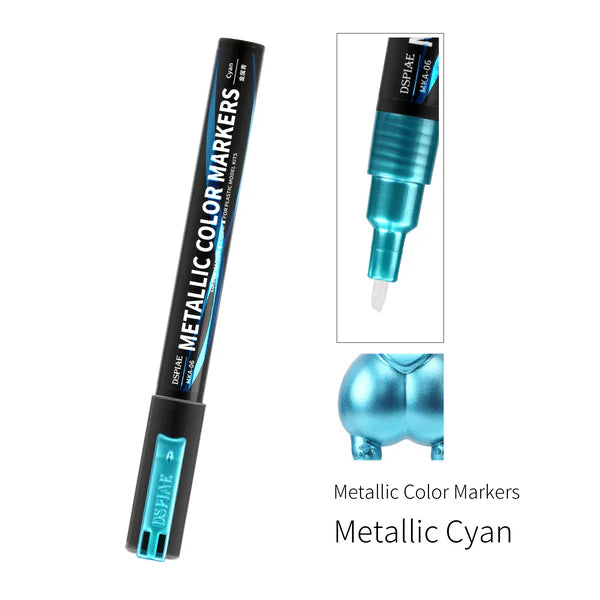 DSPIAE MKA-SERIES Ölbasierte Super Metallic Color Marker