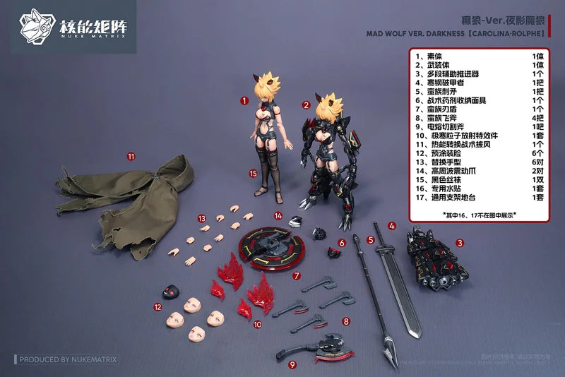 NUKE MATRIX CYBER FOREST MAD WOLF Limited Edition