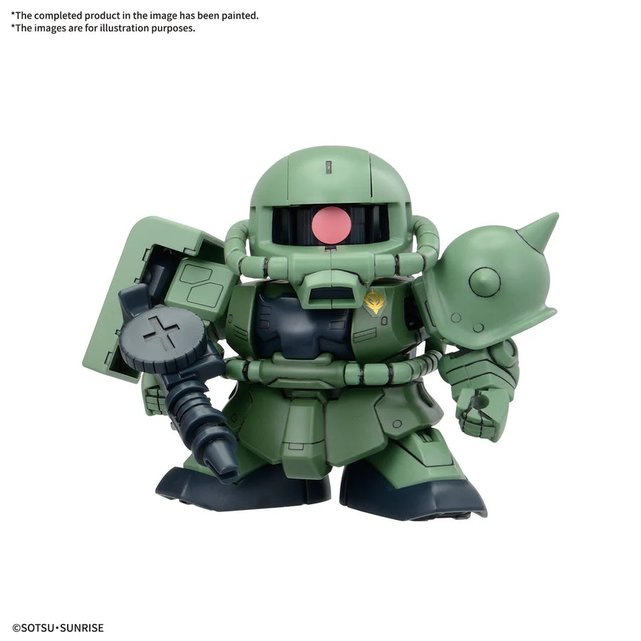 BB SENSHI MS GUNDAM PRINCIPALITY OF ZEON MS SET