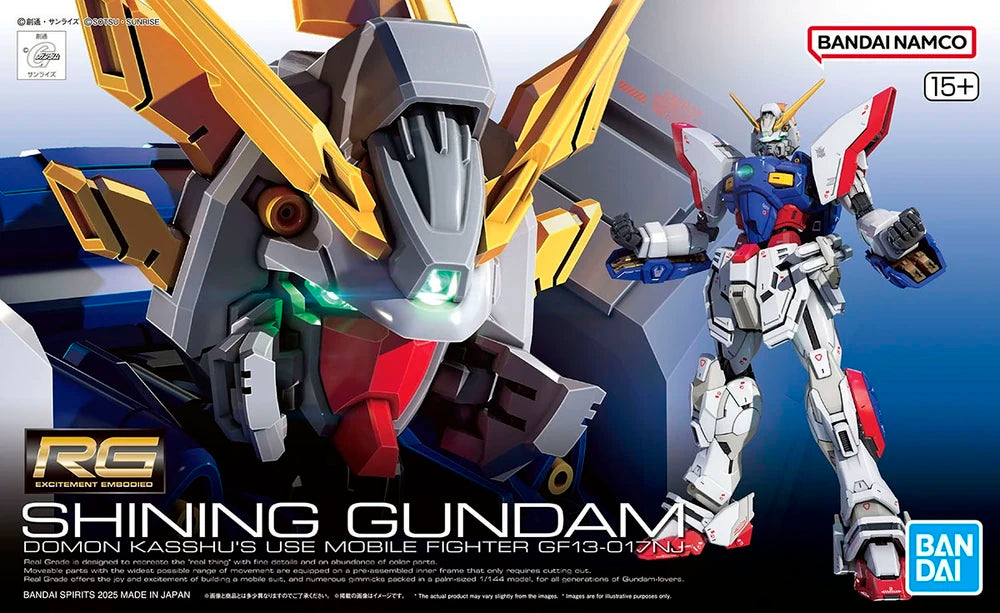 RG GF13-017NJ SHINING GUNDAM