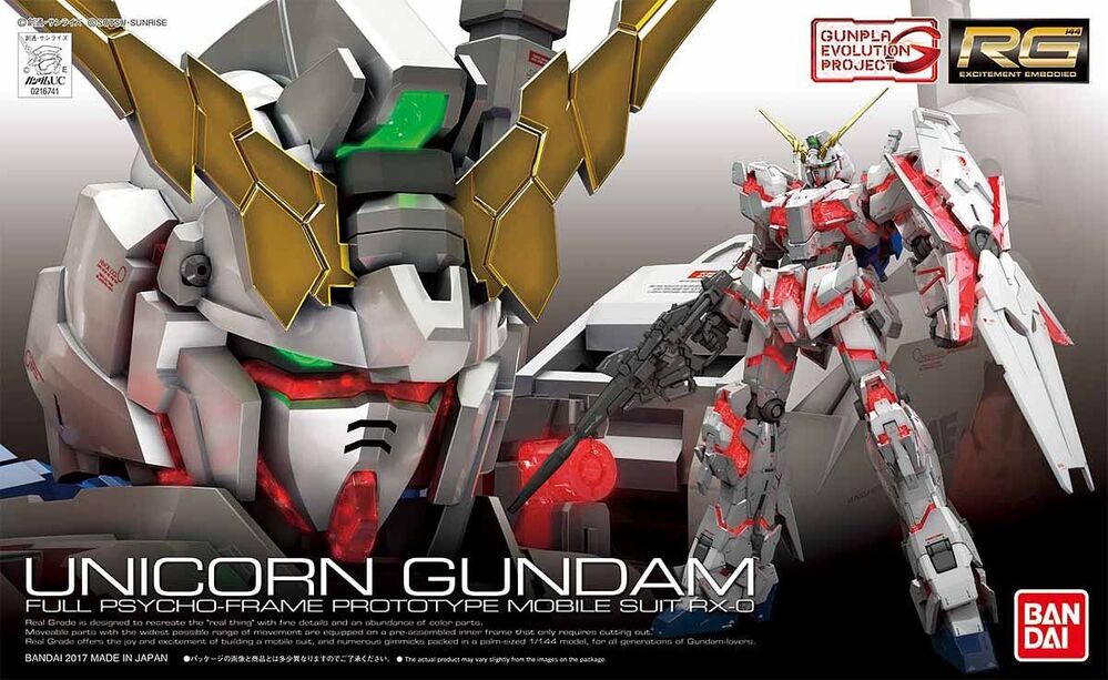 RG RX-0 UNICORN GUNDAM