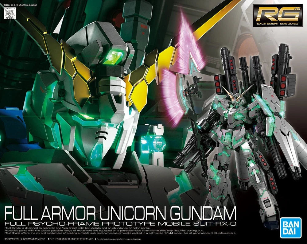 RG RX-0 FULL ARMOR UNICORN GUNDAM
