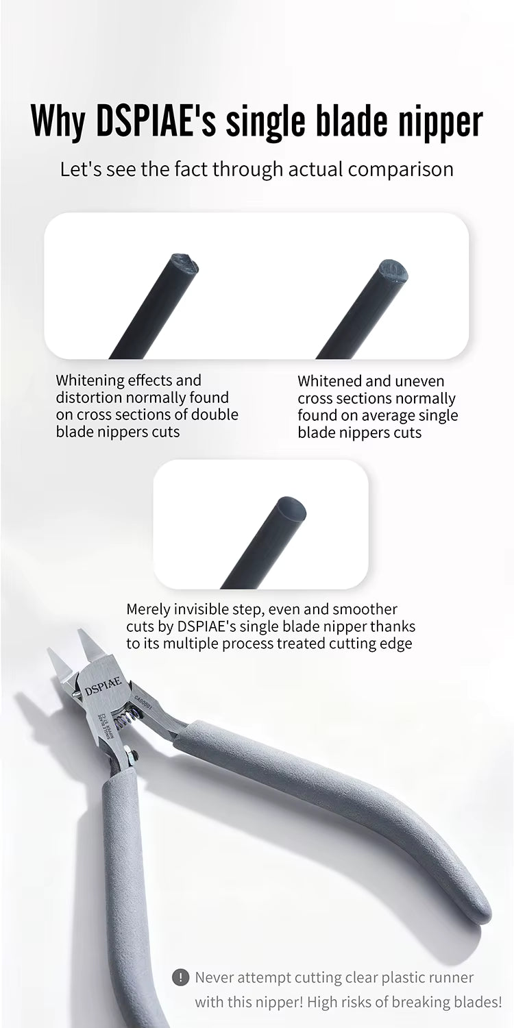 DSPIAE ST-C2 Ultradünner Single Blade Nipper
