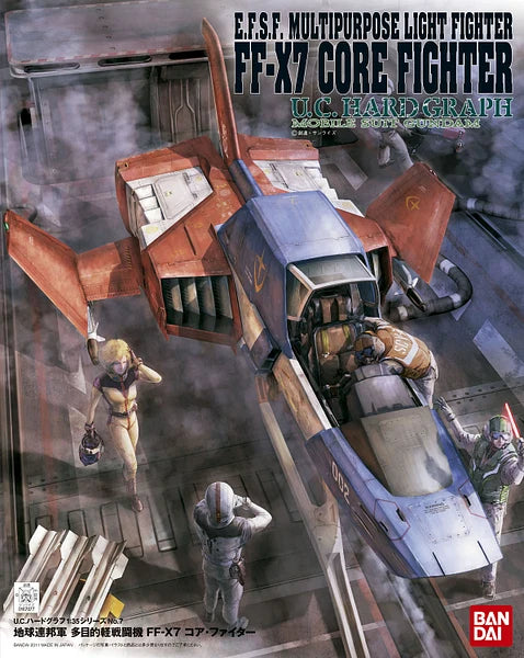 U.C. HARD GRAPH 1/35 FF-X7 CORE FIGHTER [NOT SNAP-FIT]
