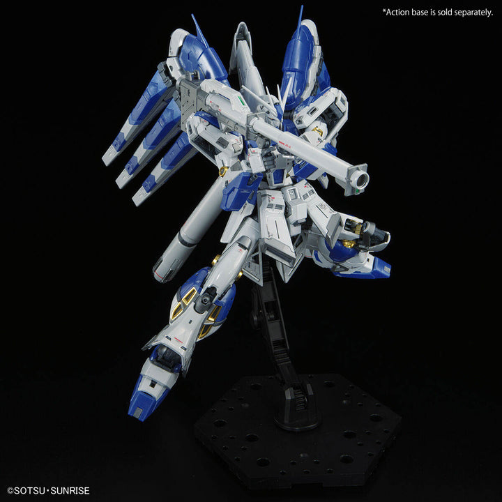 THE GUNDAM BASE LIMITED RG RX-93-V2 Hi-Nu Gundam [TITANIUM FINISH]